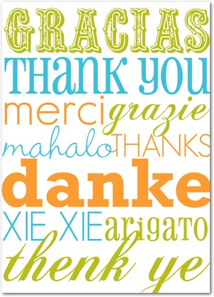 thank you letter examples. Make your own thank you gift