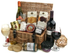 send a fabulous Christmas thank you gift basket